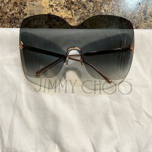 Jimmy Choo ‘Zelma’ oversized sunglasses